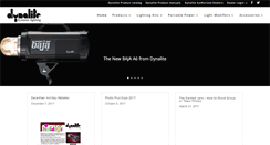 Desktop Screenshot of dynalite.com